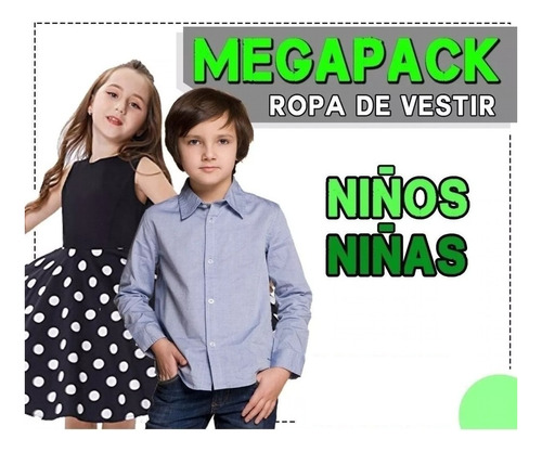 Moldes Patrones - Ropa De Vestir Niños Niñas, Costura