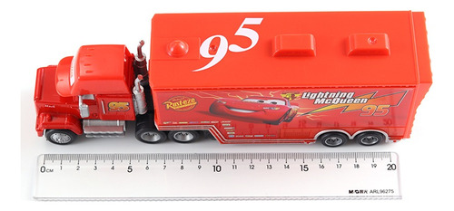 Camión Mack Rayo Mcqueen Y Helicóptero Kathy Mack Kathy Rayo Mcqueen Rojo