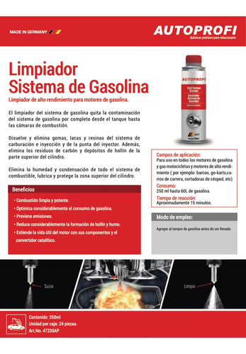 6 Paq. De 5 Pz. Mant. Motor Combustión Y Cat Autoprofi By Bc