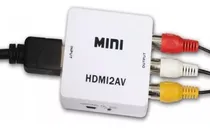 Comprar Convertidor Hdmi 2 Av \u002F Hdmi 2 Rca \u002F Adaptador
