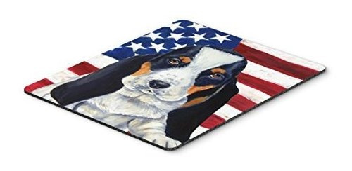 Mousepad Bandera Ee. Uu. Basset Hound