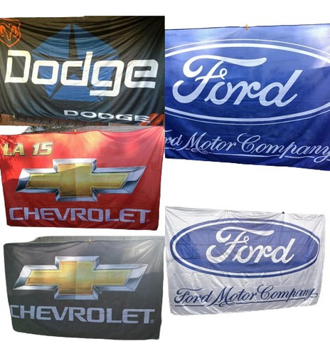 Banderas Ford Chevrolet Torino Dodge Xl