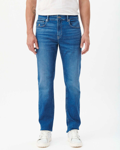 Jean Hombre Brooksfield Slim Fit Firenze Blue 5104b