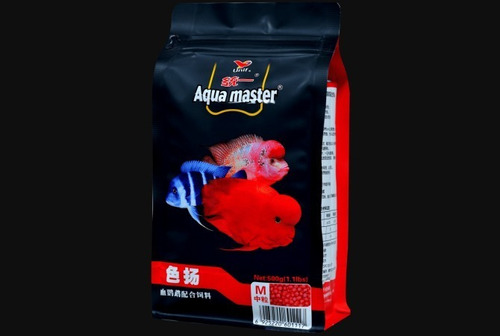 Alimento Peces Aquamaster Ciclidos 500gr - Premium 