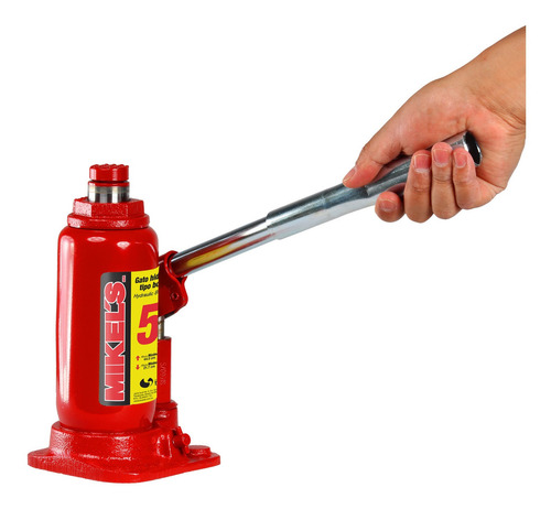 Gato Hidr Con Tornillo Extensión Capacidad 5 Ton Mikel's