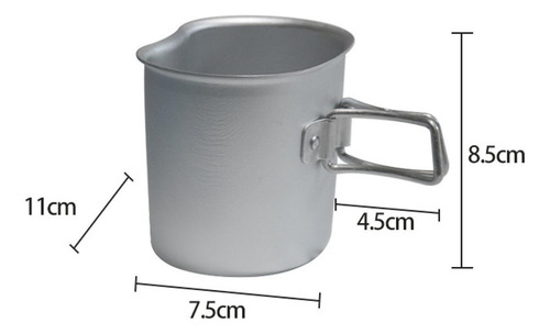 Camping Cup Beer Mug Copa De Agua Drinkware Para Viajes De
