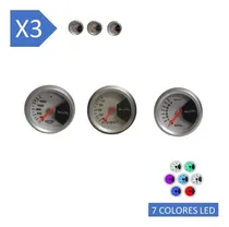 Comprar Zpack1 Reloj Tuning Eléctrico Temperatura Voltímetro Aceite