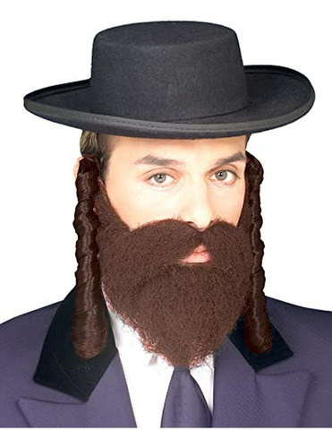 Sombrero Payis Estilo Judío Para Hombres - Talla Única