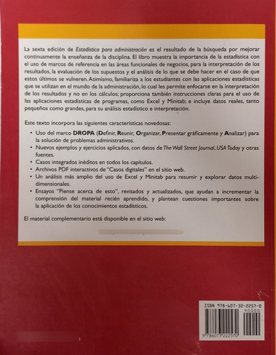 Estadística Para Administración