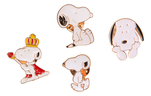 Pin Snoopy Broche Metálico Para Mochila, Gorra, Ropa Moda