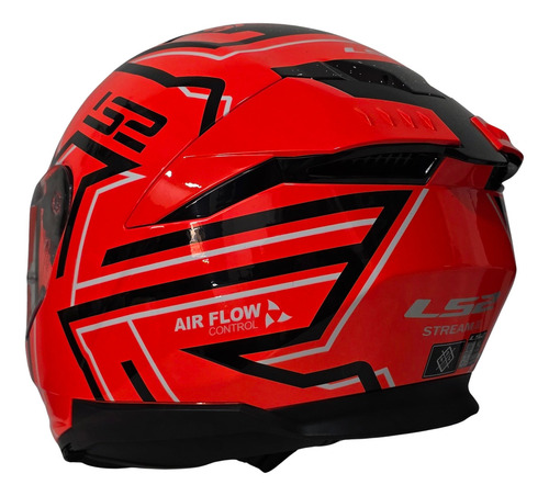 Casco Moto Integral Ls2 Stream 2 Ff808 Gráficos Ece 2206 Color Maze Naranja Diseño Stream Ii Tamaño Del Casco Xxl
