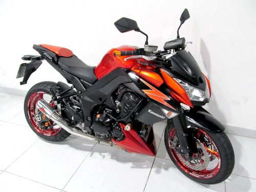 Imagem 3 de 12 de Kawasaki Z 1000 Abs 2012 Laranja