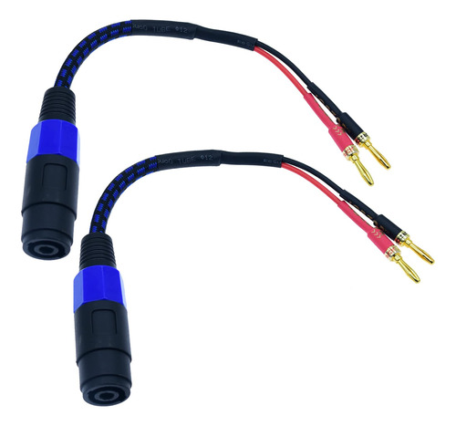 Cable Conversion Conector Banana Macho 0.157 In Hembra 12 Dj