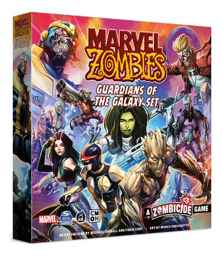 Zombies Guardians Of The Galaxy Expansion - Juego De Mesa D.
