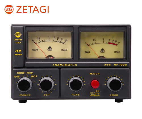 Transmatch Acoplador De Antena Hp1000 Zetagi Radioaficionado