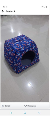 Imagen 10 de 10 de Cama Casa Para Mascotas