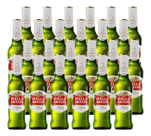 Pack 24 Cervezas Stella Artois Botellin 330cc