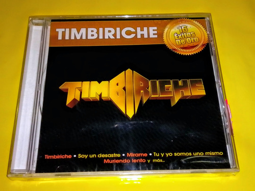 Timbiriche / Cd 16 Éxitos De Oro / Universal 2012 / Nuevo