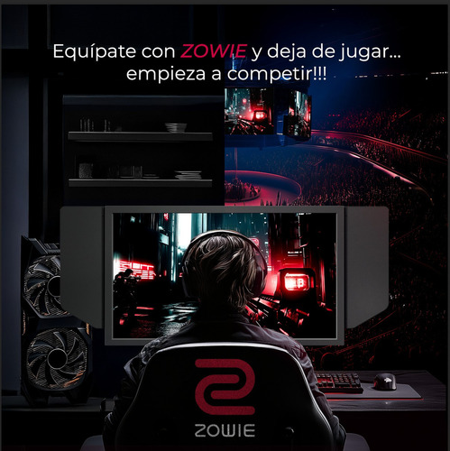 Monitor Gamer Benq Zowie 24 144hz 127v Y Resolución Full Hd
