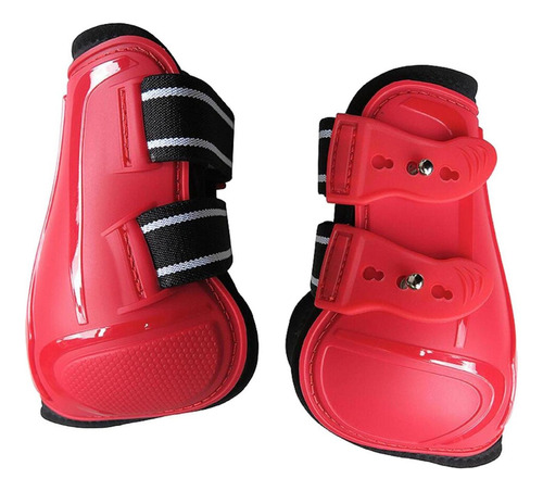 Red Hind Leg Xl Front Tendon Boots Set