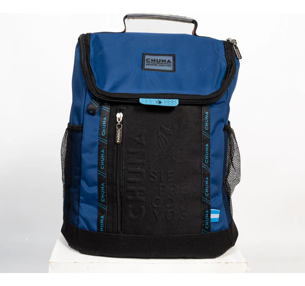 Mochila Térmica Lyon Chuna Tela Impermeable Color Azul Francia Diseño De La Tela Liso