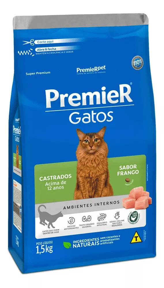 Primeira imagem para pesquisa de ração premier gatos