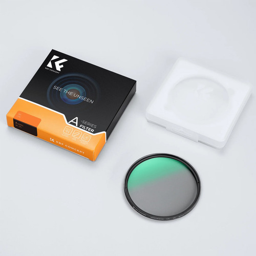 Filtro 67mm Cpl Polarizador Circular K&f Concept Slim Nano Color Negro