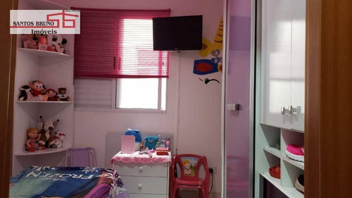 Imagem 15 de 30 de Maravilhoso Sobrado 84m² Em Condomínio Fechado Com 2 Suítes Rico Em Planejados Com 1 Vaga. R$ 450.000 - Imirim / Sp - (11)97200-3334 - Cláudio. - So1606
