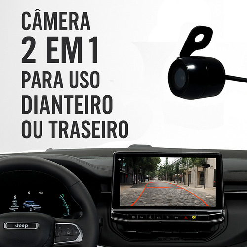 Nimus N500 Plus 10p Android 15 Apple Carplay Câmera De Ré