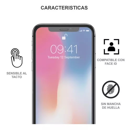 Cristal Templado - PROTECTOR CRISTAL TEMPLADO FULL COVER 5D PARA IPHONE 11  PRO NUEBOO, Compatible con: Apple, iPhone 11 Pro, Cristal Templado