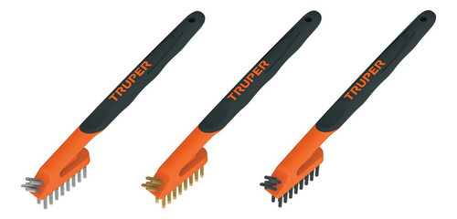 2 Pzas Juego De 3 Mini Cepillos De Alambre 28 Pinceles, Trup