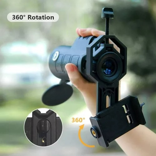 Telescopio Celular Microscopio Binocular Soporte Sup