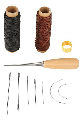 Conjunto De Tricô, Kit De Costura, Fio Encerado, Fio, Agulha