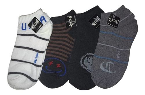Tin Para Caballero (12 Pares) Diferentes Diseños
