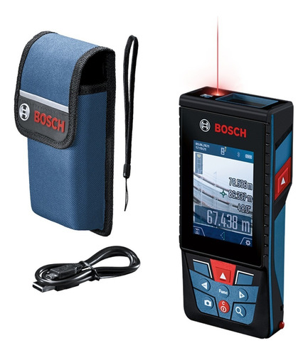 Cámara Bluetooth Trena Laser Bosch Glm 150 27 C Range 150 150 m