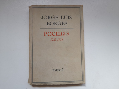 Poemas 1923-1958, Jorge Luis Borges 
