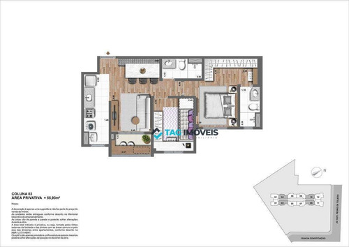 Imagem 10 de 10 de Apartamento Com 2 Dormitórios À Venda, 56 M² Por R$ 492.880,00 - Bonfim - Campinas/sp - Ap2772