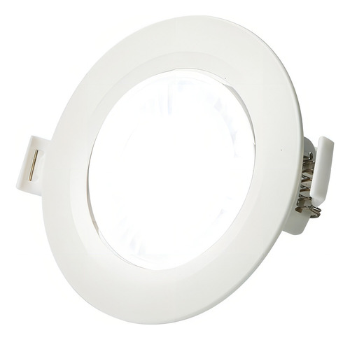Spot Led 5w Lâmpada Direcionável 6000k Gesso Sanca Branco