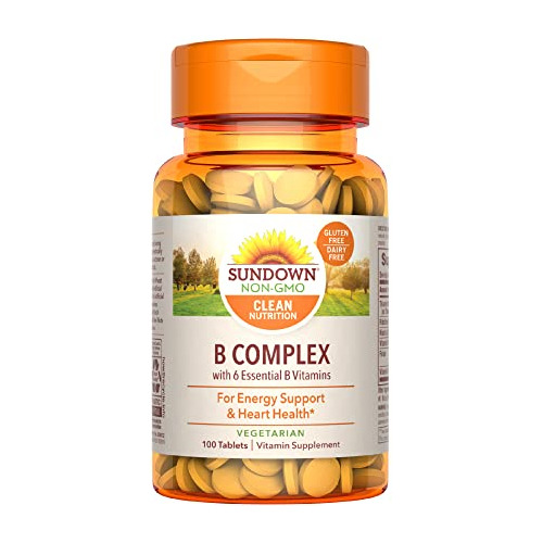 Complejo De Vitamina B Con 6 Vitaminas B Esenciales, As6k3