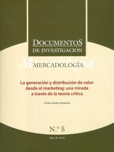 Documentos De Investigación No5 Mercadología La Generación Y