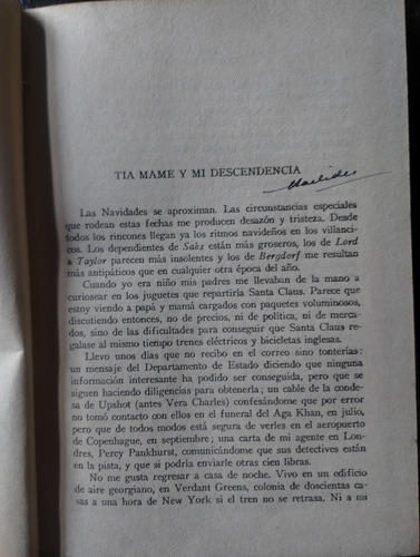 La Vuelta Al Mundo Con La Tía Mame - Patrick Dennis (Usado)
