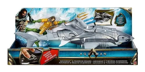 Aquaman y sales tiburon juguete