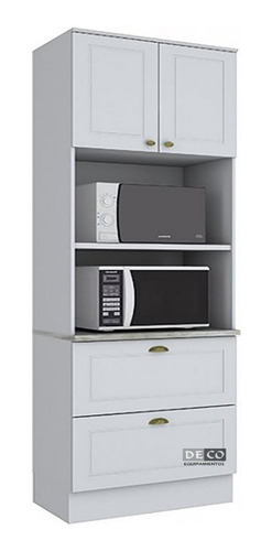 Imagen 3 de 6 de Modular Cocina Para Dos Hornos Mdf, Ya Armado