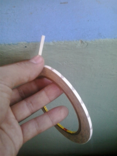 Cinta Tirro Pega Adhesiva Doble Faz Fas Fax 3m 3mm 1 Metros