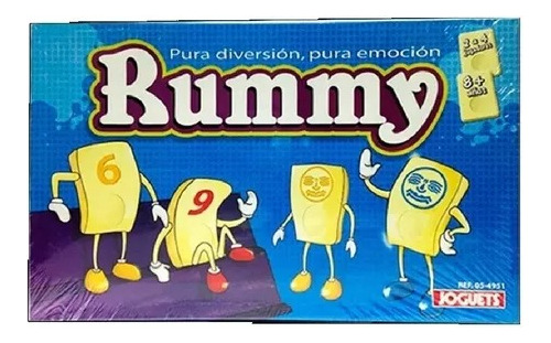 Juego De Mesa Rummy