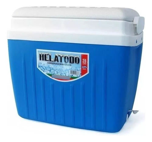 Conservadora Helatodo Heladera Grande 28lts Azul Heladerita