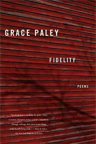Fidelity, De Grace Paley. Editorial Farrar Strauss Giroux 3pl, Tapa Blanda En Inglés