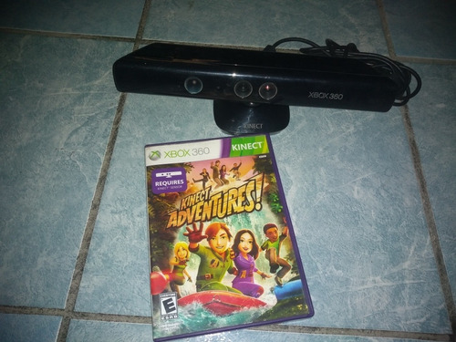 Xbox 360 Live Camara Y Videojuego Kinect Adventures Completo