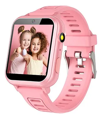 Reloj Inteligente P/niños Wiszodet De 7 A 10 Años - Rosa