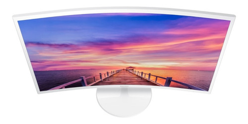 Monitor Curvo 32 Led Samsung Blanco Full Hd Hdmi 60hz Va 4ms